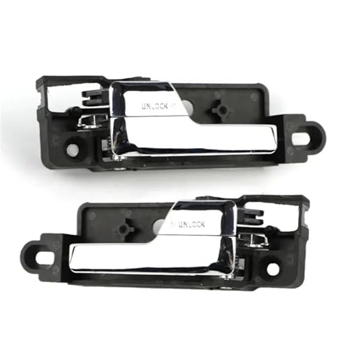Atambvemw Auto Innentürgriffe Für Ford Für Fusion 2006-2011 Innen Türgriff Chrom Vorne Hinten Links Rechts Auto-Innengriff(Rear 1pair) von Atambvemw