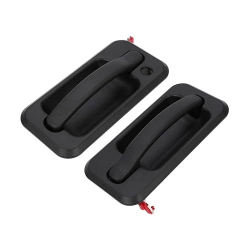 Atambvemw Auto Innentürgriffe Für Hummer H2 2003-2009 Außen Türgriff Set Schwarz Strukturierte 131609870457 15104792 10360326 Auto-Innengriff(Front 1 left 1 right) von Atambvemw