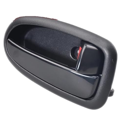 Atambvemw Auto Innentürgriffe Für Hyundai Für Matrix Für Lavita 2001-2010 Schwarz Chrome Interior Türgriff Fangen 82610-17000 82620-17000 Auto-Innengriff(Black Right) von Atambvemw