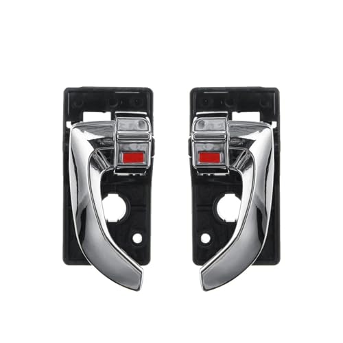 Atambvemw Auto Innentürgriffe Für Hyundai Für Tucson 2005-2009 2/4 Stück Innen Tür Griff Links Rechts Set Auto-Innengriff(1Pair Chrome) von Atambvemw