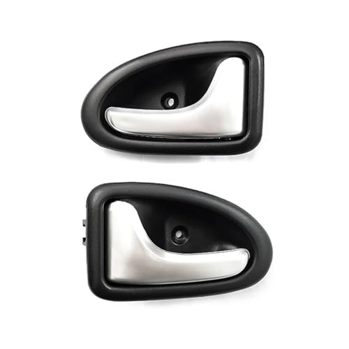 Atambvemw Auto Innentürgriffe Für Megane 1995-2002 Für Clio 1998-2008 Für Scenic 1999-2005 Innentürgriff 7700353282 Auto-Innengriff(Silver 1 Pair) von Atambvemw