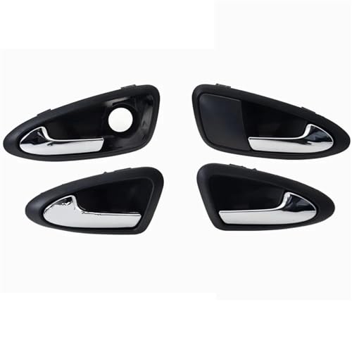 Atambvemw Auto Innentürgriffe Für SEAT Für Ibiza 2010-2022 Innen Interieur Auto Türgriff Teil Vorne Hinten Links Und Rechts 6J1837113A 6J1837114A 6J4839113A Auto-Innengriff(Bright Silver set) von Atambvemw