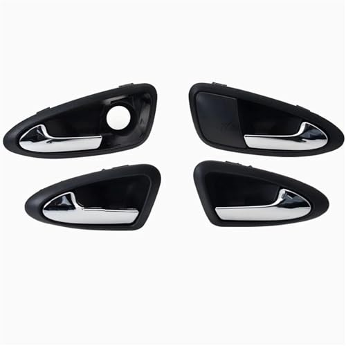Atambvemw Auto Innentürgriffe Für Seat Für Ibiza 6J 2010-2022 Vorne Hinten Innen Tür Griff 6J1837113AAH1 Tragen Beständig(Bright Silver set) von Atambvemw