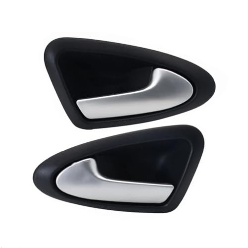Atambvemw Auto Innentürgriffe Für Seat Für Ibiza Für 6J 2010-2022 Links Rechts Innentürgriffe 6J1837113AAH1 6J1837113A(Matte Silver Rear) von Atambvemw