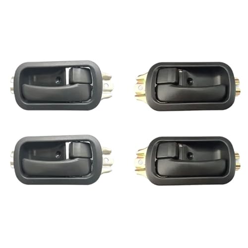 Atambvemw Auto Innentürgriffe Für Toyota Für Land Für Cruiser Für LC80 1990-1997 Vorne Hinten Links Rechts Innen Türgriff Zubehör Auto-Innengriff(4 Piece) von Atambvemw