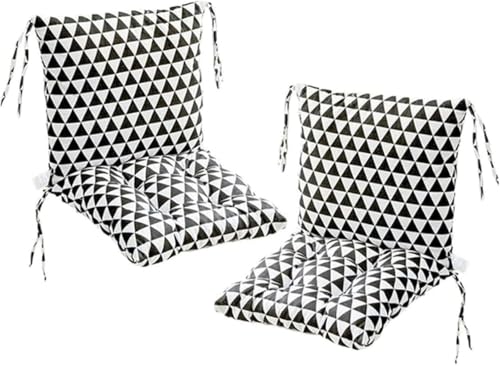 Ataoyus 2er Pack Stuhlkissen Mit Rückenlehne Sitzkissen Rückenpolster Mit Gurtband Niedriglehnenkissen Gartenstuhlkissen 40x80cm Abnehmbares Rückenpolster Ataoyus 2er Pack Stuhlkissen Mit Rückenlehne Sitzkissen Rückenpolster Mit Gurtband Niedriglehnenkissen Gartenstuhlkissen 40x80cm Abnehmbares Rückenpolster von Ataoyus