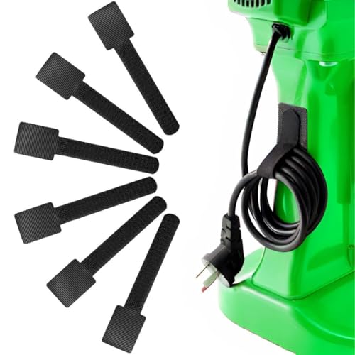 ATARAXIA HOME Set mit 6 Kabelaufwicklungen, selbstklebend, Kabel-Organizer für Haushaltsgeräte und Küche, Kabelaufwickler, Kabelaufwickler (6 Stück) von Ataraxia Home