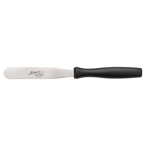 Ateco 1304 Straight Spatula with Stainless Steel Blade Ultra gerader Spatel mit Edelstahlklinge, Griff aus Poly, Silber Ateco 1304 Straight Spatula with Stainless Steel Blade Ultra gerader Spatel mit Edelstahlklinge, Griff aus Poly, Silber von Ateco