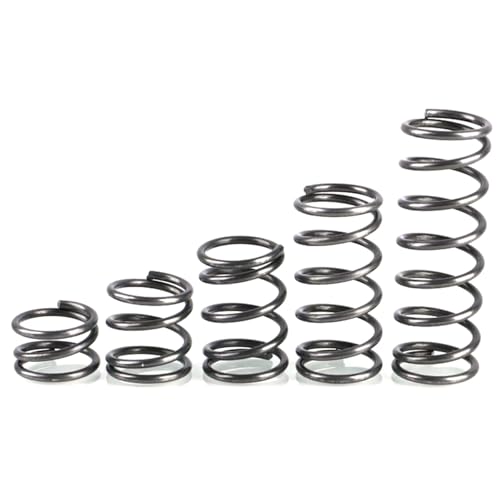 Druckfeder, 2mm x 16mm x 25mm, elastischer und multifunktionaler Federstahl, 10 Stück Druckfeder, 2mm x 16mm x 25mm, elastischer und multifunktionaler Federstahl, 10 Stück von Ateldooly