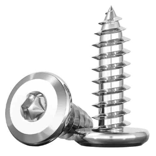 M2-M8 Sechskant-Blechschrauben aus Edelstahl, große, flache, dünne Kopfschrauben, 10 Stück, M8x25mm M2-M8 Sechskant-Blechschrauben aus Edelstahl, große, flache, dünne Kopfschrauben, 10 Stück, M8x25mm von Ateldooly