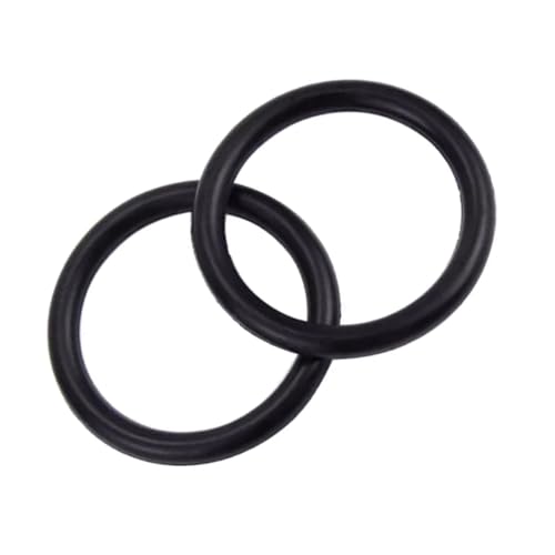 Nitrilkautschuk-O-Ringe, 5mm x 81mm x 91mm, schwarze Nbr-O-Ringe, Dichtungen, Unterlegscheiben, 5 Stück von Ateldooly