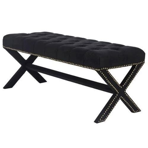 Atelier Del Sofa Stylish Black Pouffe, 40 x 120 cm | 100% MDF Frame, Soft Babyface Fabric | Perfect for Modern Living Rooms & Cozy Spaces, Elegant & Versatile Design Atelier Del Sofa Stylish Black Pouffe, 40 x 120 cm | 100% MDF Frame, Soft Babyface Fabric | Perfect for Modern Living Rooms & Cozy Spaces, Elegant & Versatile Design von Atelier Del Sofa