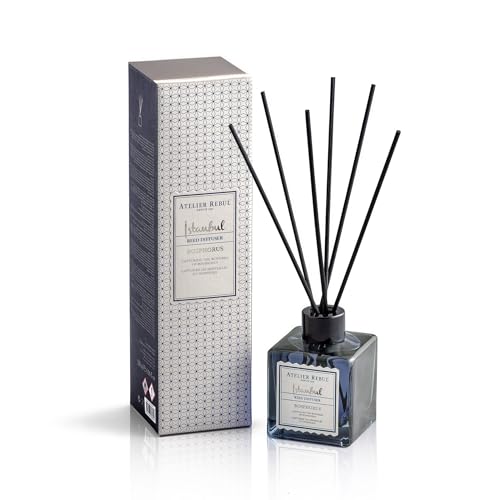 ATELIER REBUL Istanbul BOSPHORUS - Luxus Duftstäbchen (120ml) - Aromatischer Raumduft mit Aquatischen und Holzigen Noten - Aroma Diffusor für EIN Einzigartiges Raumklima von Atelier Rebul