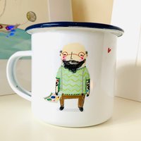 Becher Coolster Opa von AtelierBlechbuechse