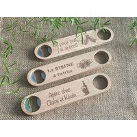 Flaschenöffner, Flaschenöffner Aus Buchenholz & Edelstahl Personalisiert Und Graviert - Opa, Papa, Oma, Mama, Freundesgeschenk Weihnachtsgeschenk Flaschenöffner, Flaschenöffner Aus Buchenholz & Edelstahl Personalisiert Und Graviert - Opa, Papa, Oma, Mama, Freundesgeschenk Weihnachtsgeschenk von AtelierDesCreations1