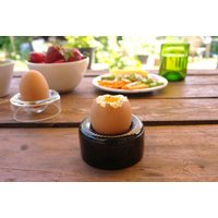 Original Eierbecher "Bottle Bottom" Aus Recyclingglas - Braun von AtelierEconomad