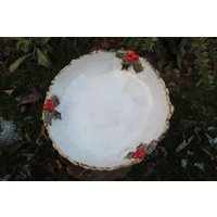 Schale Für Nüsse Und Andere Leckereien, Ilex, Stechpalme Schale Für Nüsse Und Andere Leckereien, Ilex, Stechpalme von AtelierKeramixx