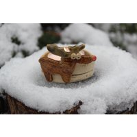 Teelichthalter Mit Mini-Elch, Töpfchen, Kerzenständer von AtelierKeramixx