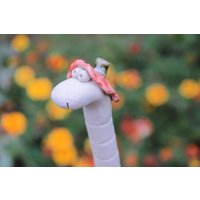Wurmstecker Jutta, Gartendekoration, Stecker, Wurm, Blumenkasten von AtelierKeramixx