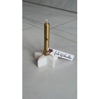 Kerzenhalter Stern Mit Kerze | Geschenk Set Mitbringsel Weihnachten Kleinigkeit Tischdeko Wichtelgeschenk Deko Advent Kerzenhalter Stern Mit Kerze | Geschenk Set Mitbringsel Weihnachten Kleinigkeit Tischdeko Wichtelgeschenk Deko Advent von AtelierLorenz