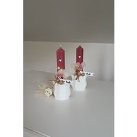 Kerzenhalter Blume | Tulpe Raysin Geschenk Stabkerzenhalter Kerzenständer Frühling Tischdeko Mitbringsel |Kleinigkeit von AtelierLorenz