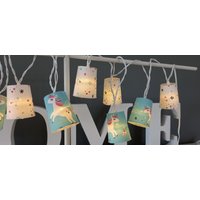 Led-Lichterkette "Einhorn-Türkis" Mit Oder Ohne 6/18H Timerfunktion von AtelierLumiereDesign