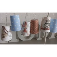 xl-Led-Lichterkette Fuchs & Waschbär, Batteriefach von AtelierLumiereDesign