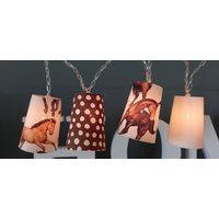 xl-Led-Lichterkette Pferde Mit Timerfunktion, Batteriebetrieb von AtelierLumiereDesign