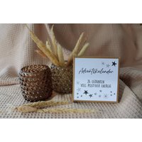 Adventskalender Gefüllt Mit 24 Positive Sprüchen/Gedanken von AtelierManuAcikgoez