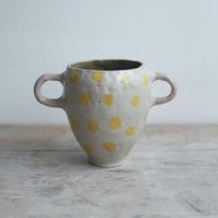 Handgefertigte Keramik Steingut Vase von AtelierNumero18