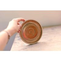 Keramik Steingut Teller Beilagenteller Snack Handgefertigter von AtelierNumero18