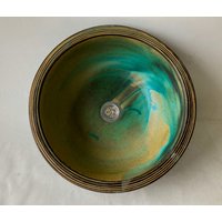 Waschbecken/Karibik - Black Ø 39 cm Höhe 15 von AtelierSchoening