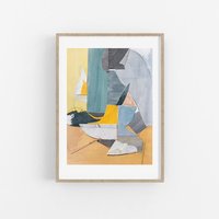 Original Abstrakte Collagenkunst Acryl & Graphitmalerei | 20x25cm Ungerahmt Original Abstrakte Collagenkunst Acryl & Graphitmalerei | 20x25cm Ungerahmt von AtelierSimeonova