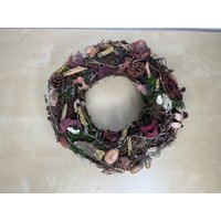 Herbstkranz Mit Lichterkette Ca. 24 cm Durchmesser - Mooskranz Naturmaterialien Gesammelt in Der Natur- Adventskranz Herbstkranz Mit Lichterkette Ca. 24 cm Durchmesser - Mooskranz Naturmaterialien Gesammelt in Der Natur- Adventskranz von AtelierdeVinette