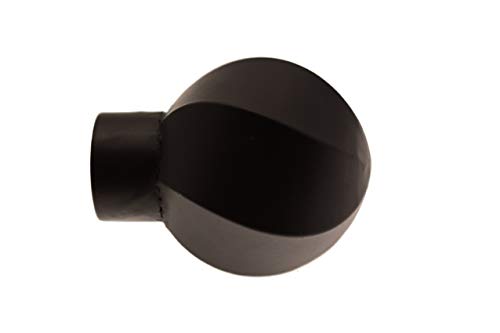 FER Tendance | Ø20 | 1 Embout Ballon | Noir Satiné FER Tendance | Ø20 | 1 Embout Ballon | Noir Satiné von Ateliers28