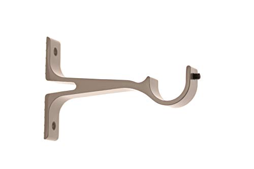 FER Tendance | Ø20 | 2 Supports Mur Equerre 7,5CM | Taupe von Ateliers28