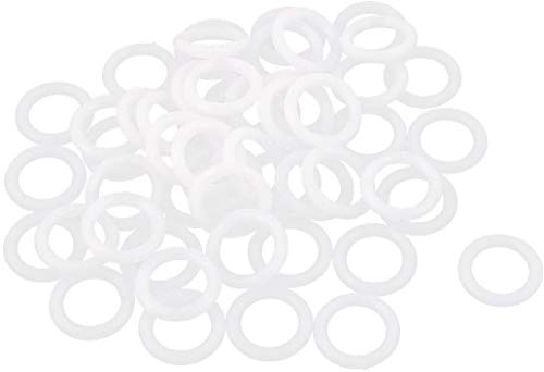 Ateliers28 Accessoires VITRAGE, 10 Anneaux Plastique Pour Vitrage Ø 7, Blanc T10016120 Taille Unique von Ateliers28