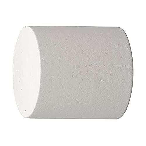 Bois TRADITIONNEL | Ø28 | 2 Embouts Bouchon | Laqué Blanc von Ateliers28