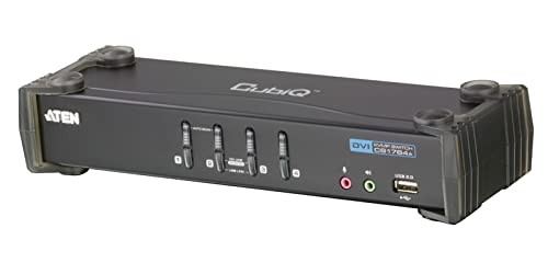 ATEN CS1764A KVM-Switch, USB, DVI, Sound von ATEN