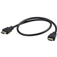 ATEN HDMI Anschlusskabel HDMI-A Stecker 0.60m Schwarz 2L-7DA6H HDMI-Kabel von Aten