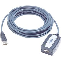 ATEN USB-Kabel USB 2.0 USB-A Stecker, USB-A Buchse 5.00m Schwarz UE250-AT von Aten