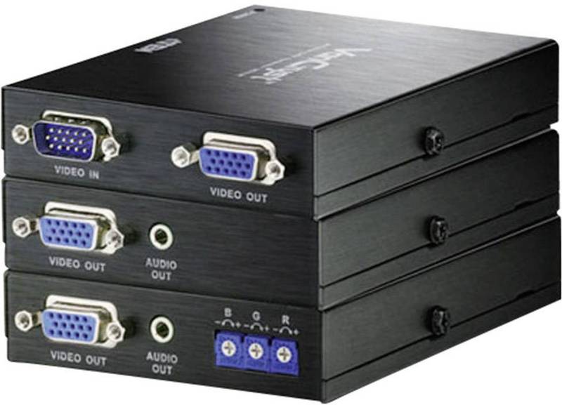 Aten Extender Verlängerung Vga übertragung Netzwerkkabel 300 M Siehe Text/Foto B-Ware von Aten