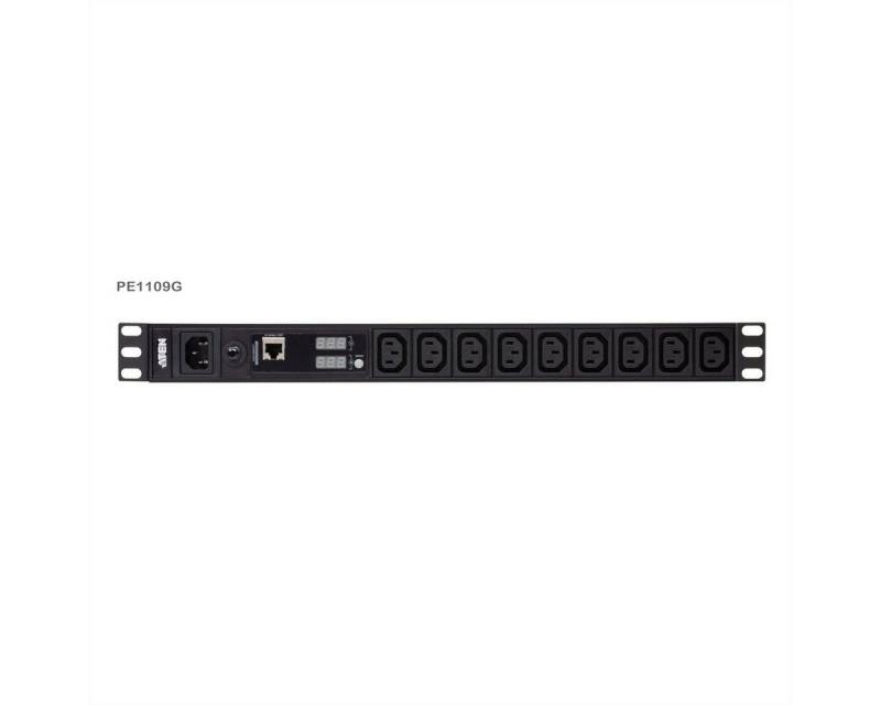 Aten PE1109G 1U Basis PDU mit Messfunktion Steckdosenleiste von Aten