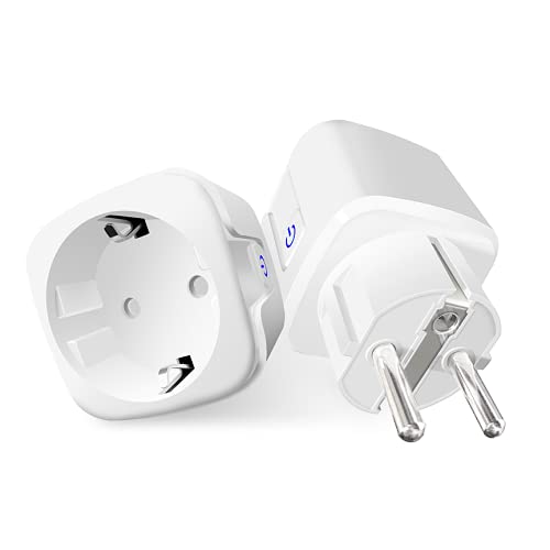 Athom WiFi Smart Plug Socket Funktioniert mit Apple Homekit Siri Sprachsteuerung Fernbedienung Timer Funktion Home Automation 16A EU Standard von Athom