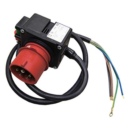 ATIKA Ersatzteil | Schalter-Stecker-Kombination 400V für Tischkreissäge BTA 90 / HT 315 von Atika