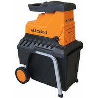 Atika - alf 2600-2 Leise-Walzenhäcksler Gartenhäcksler Schredder 230V 2600W von Atika