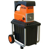 Atika Leisehäcksler »ALF«, Elektro, 2800 W - schwarz | orange von Atika