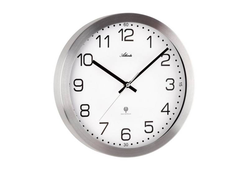 Atlanta Funkwanduhr Atlanta 4371/0 Funk-Wanduhr Metallgehäuse Atlanta Funkwanduhr Atlanta 4371/0 Funk-Wanduhr Metallgehäuse von Atlanta