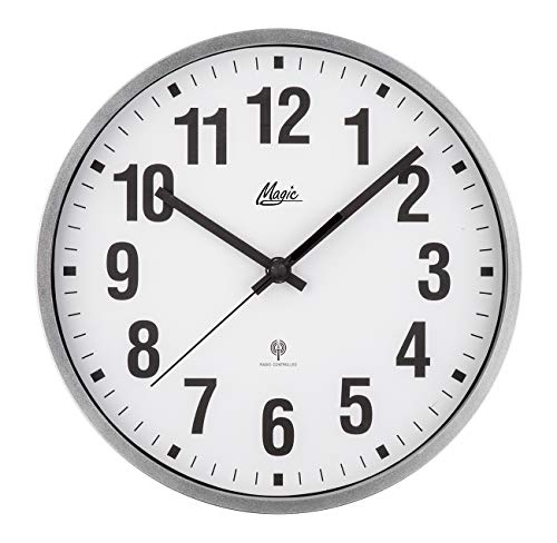 Atlanta Funkwanduhr Küchenuhr Funkgesteuert 26 cm Silber - 4505/19 M Atlanta Funkwanduhr Küchenuhr Funkgesteuert 26 cm Silber - 4505/19 M von Atlanta