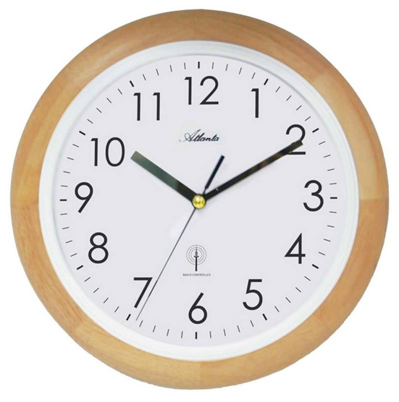 Atlanta Wanduhr Funkwanduhr Durchmesser 25,5 cm - Atlanta Modell: 4323/30 Atlanta Wanduhr Funkwanduhr Durchmesser 25,5 cm - Atlanta Modell: 4323/30 von Atlanta